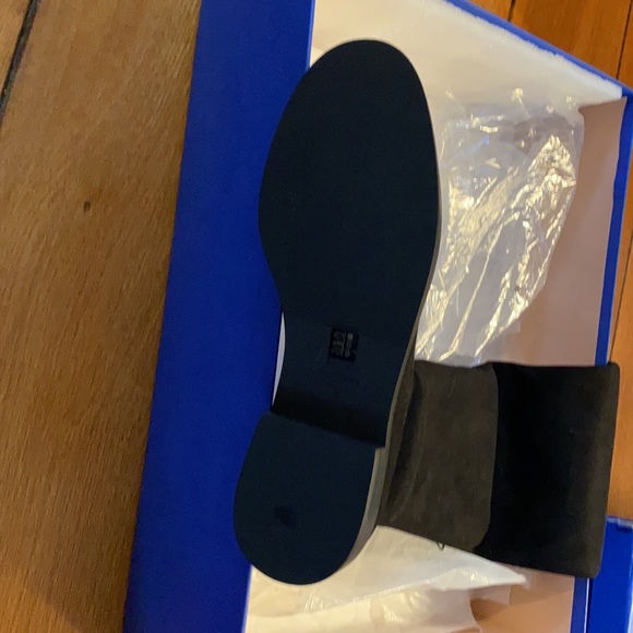 NWT Brand New Stuart Weitzman Black Suede Over-the-Knee Boots 9M - Picture 7 of 8